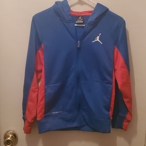 Nike Jordan Boys hooded zip up